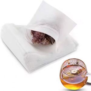 Bolsitas de Té Desechables de Grado Alimenticio, Vacías, de Tela No Tejida, con Cordón - Product Image 4