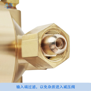 Vannes de réduction de pression pour pipelines d'hydrogène haute pression en cuivre pur YQQ-11/YQQ-9 de qualité export de l'usine Hengxin, disponibles pour livraison immédiate - Product Image 3