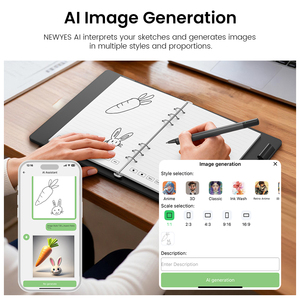 สมุดบันทึกอัจฉริยะอเนกประสงค์ Newyes สมุดโน้ตอิเล็กทรอนิกส์ พร้อมที่เก็บข้อมูลบนคลาวด์ ปากกาเขียนด้วยลายมือ AI ซิงค์ - Product Image 3