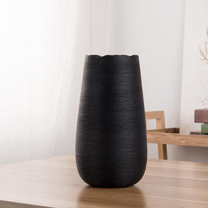 Jarrón de mesa de cerámica <span class=keywords><strong>Simple</strong></span> y moderno, entrada creativa para el hogar, sala de estar, mueble de <span class=keywords><strong>TV</strong></span>, decoración, esmalte mate, duradero para Pascua - Product Image 3