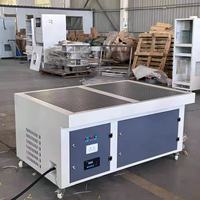 Nouvelle table de travail à aspiration intégrée pour le ponçage à plat, table de collecte de poussière à haut rendement avec efficacité de filtration de 99,99 %