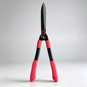 Hedge Pruning Shear Gardening Extendable Scissors 23cm Steel Right-Handed <b>Rubber</b> & <b>Plastic</b> Handle - Product Image 1