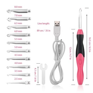 Lot de Crochets Rechargeables <span class=keywords><strong>Lumineux</strong></span> USB à Têtes Interchangeables, 10 Tailles (2,5 mm-8,0 mm), pour Vente en Gros - Product Image 4
