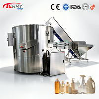 Machine de tri automatique rotative pour bouteilles vides de grande capacité avec affichage de positionnement pour le tri de plusieurs bouteilles, bocaux et canettes