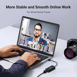 Ugreen USB-C Ethernet Adapter USBC Thunderbolt 3 Gigabit Mạng RJ45 1000 Mbps LAN có dây card mạng tương thích Windows Mac - Product Image 2