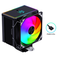 Ventilateur de refroidissement CPU haute performance SNOWMAN en promotion, RGB, 6 caloducs, compatible LGA 2011 1366 1200 1700 115X AM5 AM4