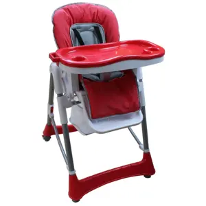 תינוק ארוחת ערב מתכת כיסא ילד כיסא ארוחת ערב תינוק רך באיכות גבוהה תינוק בוסטרים כיסא גבוה