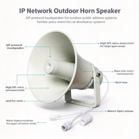Speaker Horn Jaringan IP Public Address SPL Tinggi SIP744-30 Speaker SIP untuk Paging Darurat Luar Ruangan