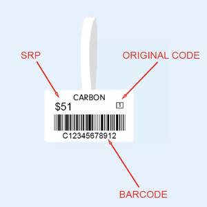 Vente en gros, étiquette de prix/cadre de lunettes de soleil, étiquette pour lunettes, autocollant adhésif imperméable - Product Image 4