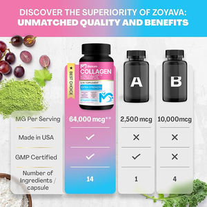 China Großhandels preis Ultra Natural Herbal Skin White ning Vitamin E Kollagen Biotin Keratin Hyaluron säure Kapseln Ergänzungen - Product Image 4