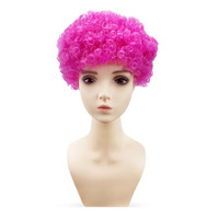 Perruque de Clown Colorée Explosive et Amusante pour Fêtes, Bals et Festivals Mascarades d'Enfants