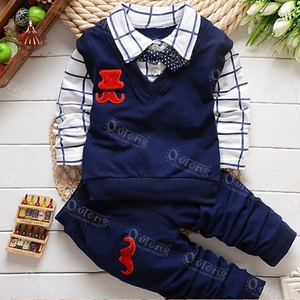 Conjunto de Ropa para Niños Pequeños, <span class=keywords><strong>Traje</strong></span> de Invierno para Bebé, Manga Larga, <span class=keywords><strong>Traje</strong></span> Formal para Fiesta de Bodas, Trajes de Ropa para Niños - Product Image 5