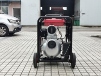 Set Pompa Air Mesin Diesel 6-inci dengan Konstruksi Paduan Aluminium Pompa Generator Diesel