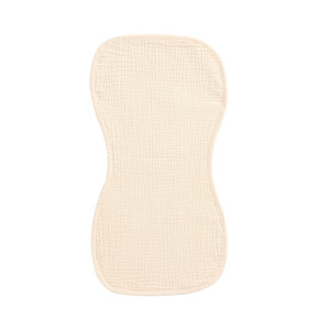 Maydow Solid Color Organic Cotton 6 Layers <b>Muslin</b> Burp Bib Super Soft Bib <b>Baby</b> Cotton Burp <b>Cloths</b> - Product Image 2