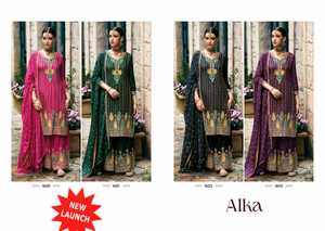 Ropa india y pakistaní Palazzo Kurti para mujer Material semicosido Sharara Palazzo Trajes disponibles a granel - Product Image 5