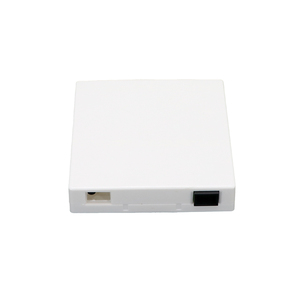 Boîtier <span class=keywords><strong>de</strong></span> terminaison mural FTTH 86 Type pour fibre optique SC APC SX 2 fibres, pour accès et installation en locaux abonnés - Product Image 2