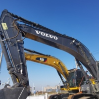 Excavator Bekas Volvo EC 290 29 Ton, Excavator Hidrolik Besar, Bucket 2 m³, Asli dari Swedia, Excavator Bekas