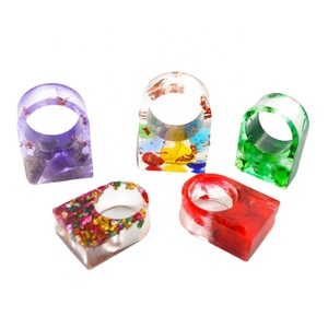 Оптовая продажа Diy Кристалл Капля клей ювелирные изделия Плесень силиконовые кольца формы - Product Image 1