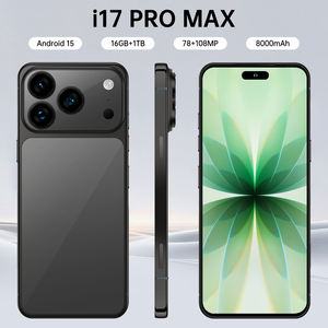 2025 vendita più calda I17 <span class=keywords><strong>Pro</strong></span> <span class=keywords><strong>Max</strong></span> 5G LTE CDMA 4G HD Smartphone 7.3 pollici Display 16GB + 1TB di archiviazione Quad Core MTK 108MP francese - Product Image 5