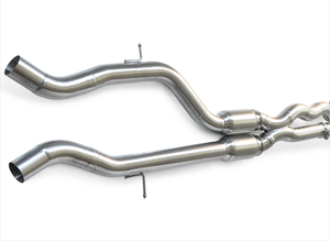Système d'échappement haute performance compétitif <span class=keywords><strong>BMW</strong></span> <span class=keywords><strong>M3</strong></span>/M4 F80 F82 F83 S55 3.0T 2014-2019 avec résonateur et tube intermédiaire à longueur égale - Product Image 2