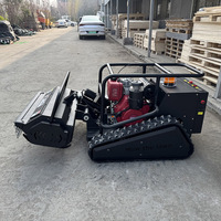 Tondeuse à gazon robotisée à moteur diesel, largeur de coupe 800 mm, télécommande, chenilles