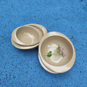 Tazón Desechable Biodegradable de Fibra Vegetal Orgánica de Cáscara de Arroz con Logotipo Personalizado, Ecológico para <span class=keywords><strong>Restaurantes</strong></span> y Fiestas - Product Image 4