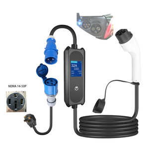 Cargador Portátil para Vehículos Eléctricos Timeyes de 7KW GBT, 32A, con Pantalla LCD, Tipo 2, Estándar Nacional, Cable de Carga para Hogar y Auto - Product Image 4