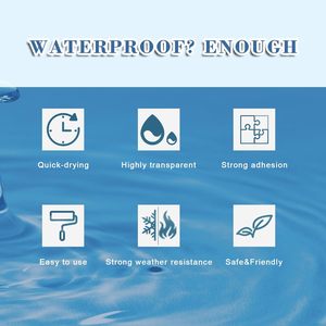 Polyurethane <b>Waterproof</b> Invisible Agent Sealant Durable High-Strength Eco-Friendly Liquid for Roof Applications - Product Image 2