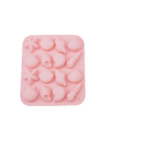 Shell Shaped Silicone Mold 16 Cavity Starfish Ocean Animal <b>Cake</b> <b>Decorating</b> <b>Supply</b> Heat Resistant Pudding Candy Mold - Product Image 4