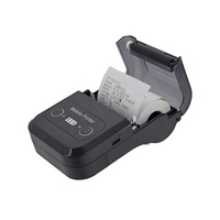 Mini-imprimante thermique 2 pouces 58 mm sans fil Android iOS BT pour reçus de taxi