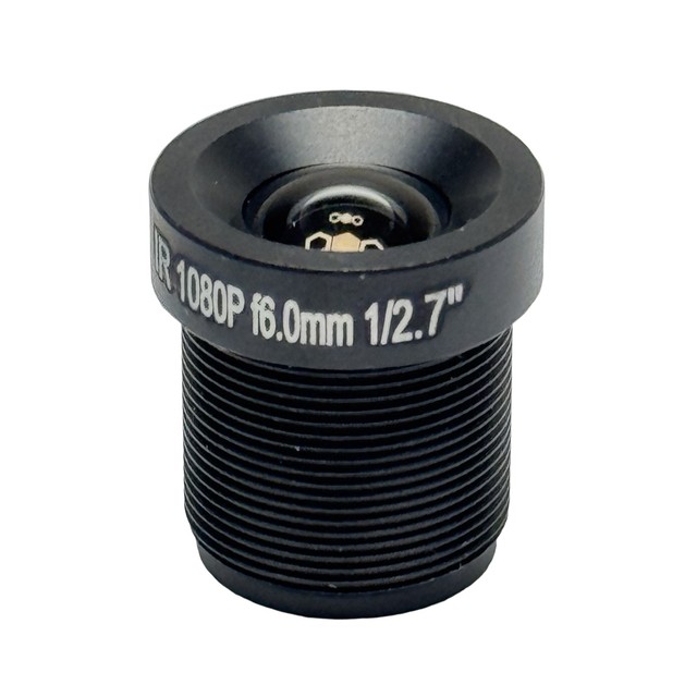 1080P 6mm M12 X P0.5 Mount Board Camera Lens for 1/2.7 Inch and 1/3 Inch Camera CCTV Lenses with 650nM IR Filter