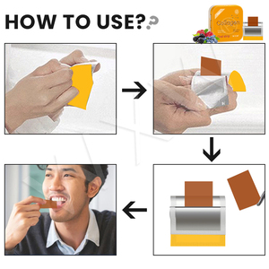 Etiquetas privadas Colágeno Tira oral Vitamina Aclarar Blanqueamiento Película oral Cabello Piel Uñas Colágeno Blanqueamiento Película de disolución oral - Product Image 5