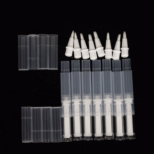 Pen Shape PP Plastic Cosmetic Container With <b>Brush</b> Cap Dropper Tube For Lip Gloss Nail Polish - Product Image 5