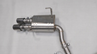 Tuyau d'échappement arrière brossé en acier inoxydable pour Subaru WRX STI berline 2014-2020, système catback à soupapes