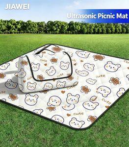 JIAWEI 26 Nouveau Tapis <span class=keywords><strong>de</strong></span> Pique-Nique Ultrasonique Antidérapant Imperméable et Anti-Humidité Style Dessin Animé, Tapis <span class=keywords><strong>de</strong></span> Camping, Tapis <span class=keywords><strong>de</strong></span> Plage, Tissu <span class=keywords><strong>de</strong></span> Tente Extérieur - Product Image 1