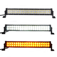 Barre lumineuse LED ambre programmable 3D hors route 36W 72W 120W 180W 240W 300W avec contrôleur