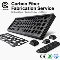 Kit de clavier CNC personnalisé avec poids en laiton pour prototype rapide, pour les passionnés de claviers mécaniques, fabrication DIY