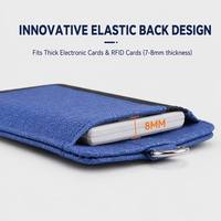 Ensemble de porte-cartes d'identité professionnel avec cordon détachable, pochette multifonctionnelle en cuir pour badge, personnalisable avec votre marque