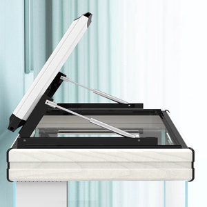 לבן כל אלומיניום ארון + מקצועי מסנן טנק + ultra ברור זכוכית אקווריום טנק - Product Image 3