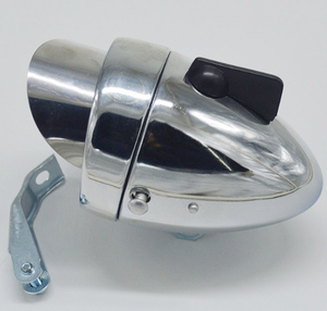 Lampada da bicicletta a tesa retrò French Romance Silver Black Front Light Bike <span class=keywords><strong>LED</strong></span> <span class=keywords><strong>torcia</strong></span> da ciclismo - Product Image 5