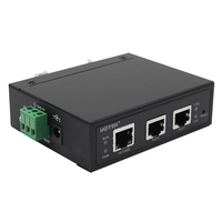 Servidor de Dispositivos Seriales UOTEK UT-6312C 0/100M Ethernet 2 RS-232/485/422, Protección Contra Sobretensiones de 600W, Control de Flujo, DC5V, Terminal 5.08-3P