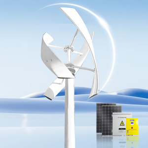 Générateur éolien à aimant permanent triphasé de haute qualité 20KW 10KW 5KW 48V-380V 50/60Hz avec pales en verre/basalte pour - Product Image 1