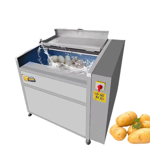 Tam Otomatik Soyma Makinesi, Haşlanmış Patatesler İçin Meyve ve Sebze Patates Soyma Makinesi - Product Image 2