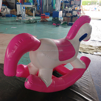 Jeu aquatique gonflable flottant, cheval aquatique pour enfants, jeu de piscine, cheval en PVC