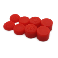 8 en 1 Capuchons de joystick haute et basse tenue antidérapants en silicone multicolores pour PS5/PS4/PS3/XBOXONE/XBOX360/Switch Pro