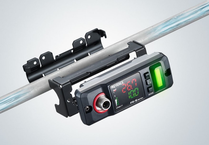 KEYENCE OP-75722 PVC M12 4-Pin L-Type Power Cable Sensor FD