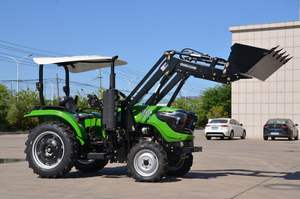 4x4 30hp -40hp 50hp 4 WD tracteurs agricoles chargeur frontal fraise incluse - Product Image 4