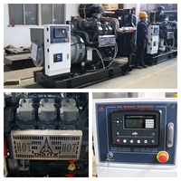 Générateur diesel fiable de type ouvert 250 kW 312 kVA avec moteur DEUTZ, triphasé, pour l'alimentation de secours des usines industrielles, des hôpitaux, meilleur prix
