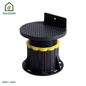 Sunsbuild - Sistema de Pedestales de Plástico Ajustables para Soporte de Vigas de Piso, Listos para Enviar, para Proyectos de Renovación de Terrazas y Balcones - Product Image 3