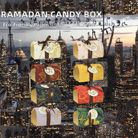 Vente en gros d'usine : Boîtes rigides de luxe personnalisées pour bougies du Ramadan et bonbons de mariage, en matériaux recyclés – Offre promotionnelle